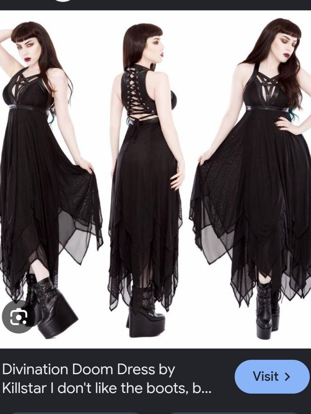 Killstar Divine Divination Maxi Dress